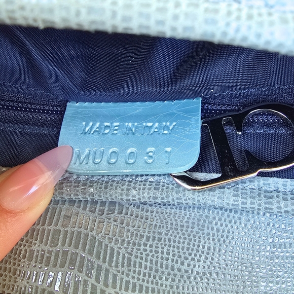 **SOLD** Dior Saddle Bag Lizard Print Embossed - Picture 9 of 13